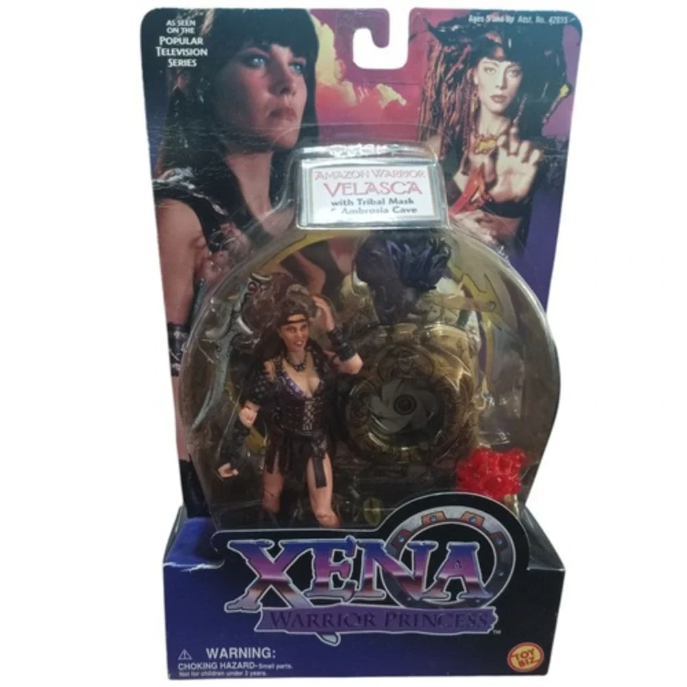 1998 Toy Biz Xena Warrior Princess Velasca Amazon Warrior Action Figure - DT